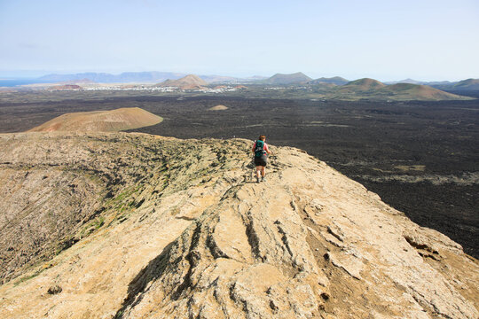 Wandern auf der Caldera Blanca 