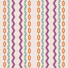 ikat floral batik textile seamless pattern digital vector design for Print saree Kurti Borneo Fabric border brush symbols swatches party wear
