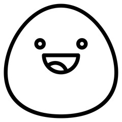 laughing smile happy emoji icon