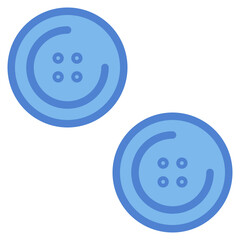 buttons two tone icon style