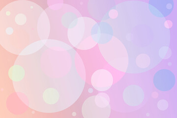 abstract background with bubbles