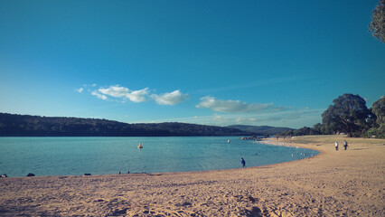 Amazing Lysterfield Lake on a summer evening