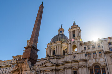 Fototapeta na wymiar Roma, Piazza Navona