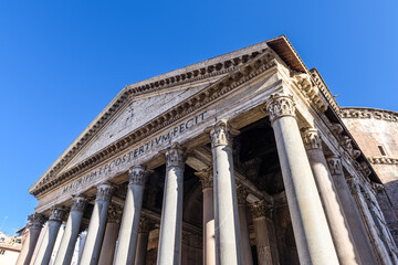 Roma, Pantheon, piazza della Rotonda