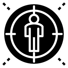 target glyph icon style