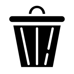Trash glyph icon style