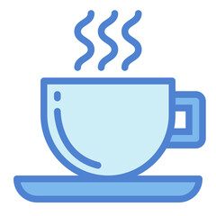 hot drink two tone icon style