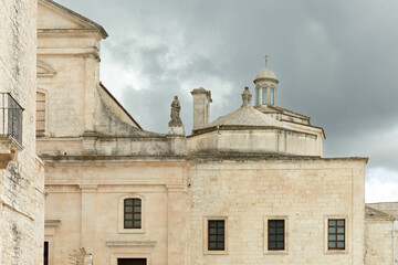 Fototapeta na wymiar Chiesa Matrice San Nicola in Cisternino, Apulien, Italien