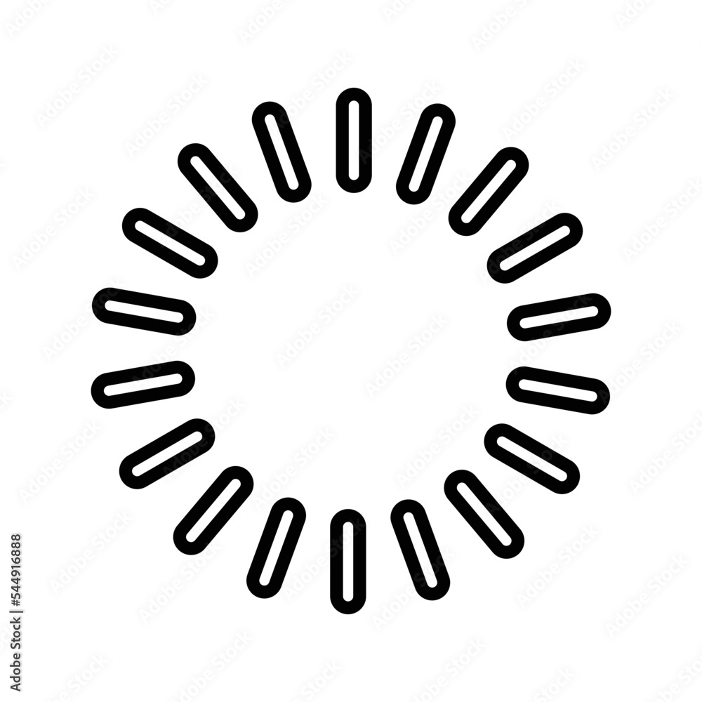 Poster download sign isolated on white background. data loading bar. load icon in flat design. vector illus