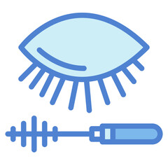 mascara two tone icon style