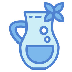 oil two tone icon style