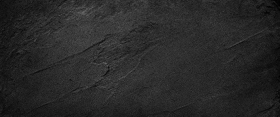 Deurstickers De zwarte of donkergrijze ruwe korrelige achtergrond van de zandtextuur © Mr. Music