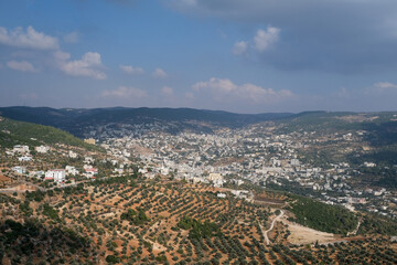 L' Ancienne cité de la Décapole romaine, Jérash en Jordanie