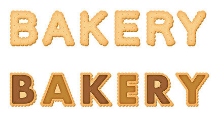 Cookies and biscuits material. bakery.