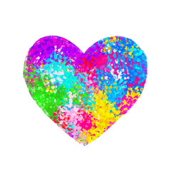 Heart - Painting Art - Love Sticker
