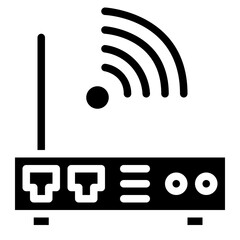router glyph icon style