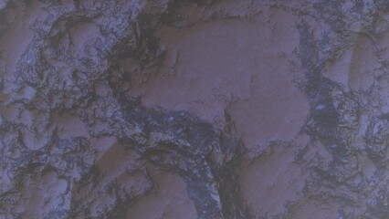 View of the 3d rendering realistic planet mars surface from space.