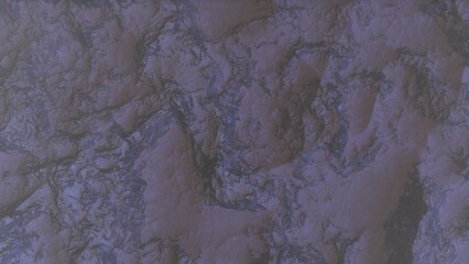 View of the 3d rendering realistic planet mars surface from space.