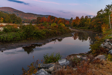 Fototapeta na wymiar New Hampshire-Woodstock-Pemigewasset River