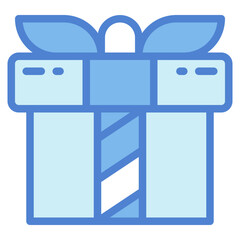 gift two tone icon style