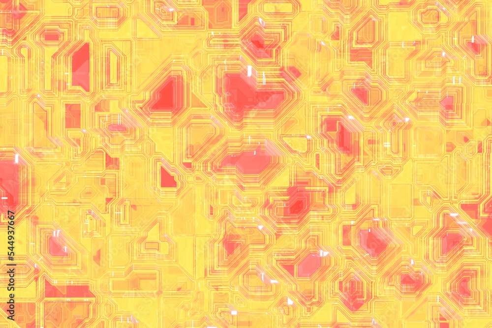 Poster amazing technological optic template computer graphics texture or background illustration