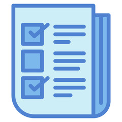 check list two tone icon style