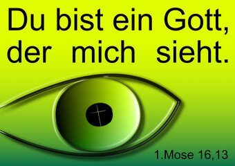 Du bist ein Gott der mich sieht
