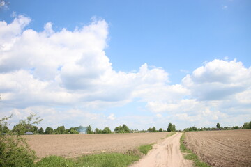 landscape with sky