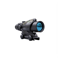 Rifle scope isolated