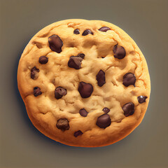 cookies with chocolate