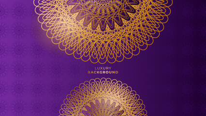 Luxury mandala ornamental pattern background. Creative decorative flower wedding invitation design. Decorative mandala for print, poster, cover, brochure, flyer, banner. Vector illustration