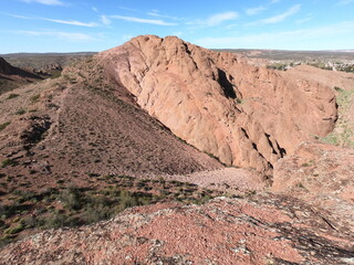 red rock canyon in Argentina (Neuquen)