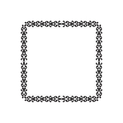 Frame, in the style of an ornament, Vector illustration eps 10, Art.	