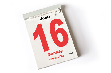 16  June 2024 Father's Day