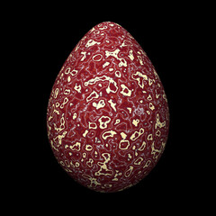 Red Marble Egg