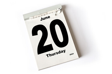 20  June 2024