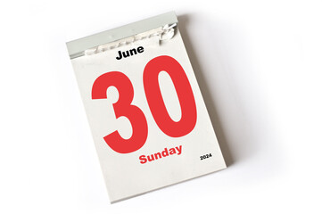 30  June 2024