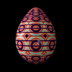 Circular Ornament Egg