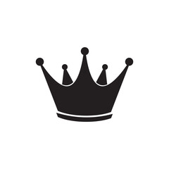 Crown icon vector illustration sign