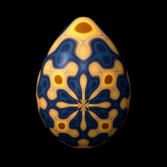 Stylised Maltese Cross Egg
