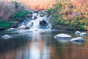 Long exposure of a waterfall