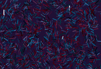 Dark red vector template with repeated sticks.