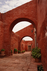 Obraz premium Santa Catalina Monastery in Arequipa in Peru