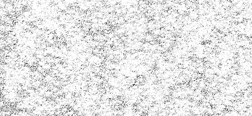 Abstract vector noise. Small particles of debris and dust. Distressed uneven background. Grunge texture overlay with fine grains isolated on white background. Vector illustration. EPS10.