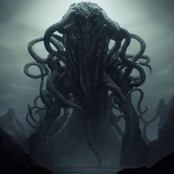 ambiance lovecraft avec cr&eacute;ature