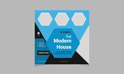 Modern Home Social Media Template