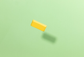 Computer keys in the air