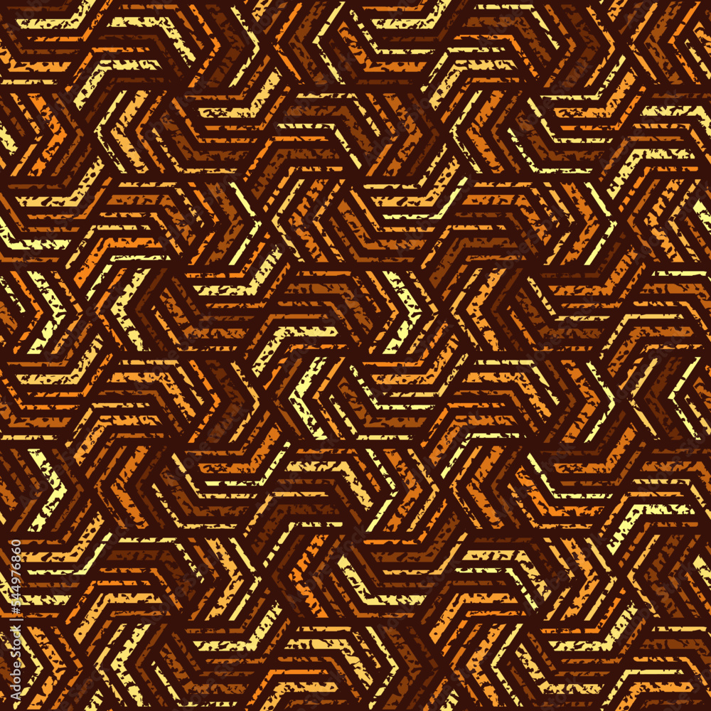 Poster abstract seamless pattern. repeating geometric background. art design for prints. repeated modern te