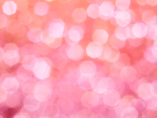 defocused background, with square bokeh, in pink tones