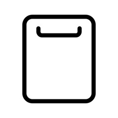Clipboard Icon Vector Symbol Design Illustration